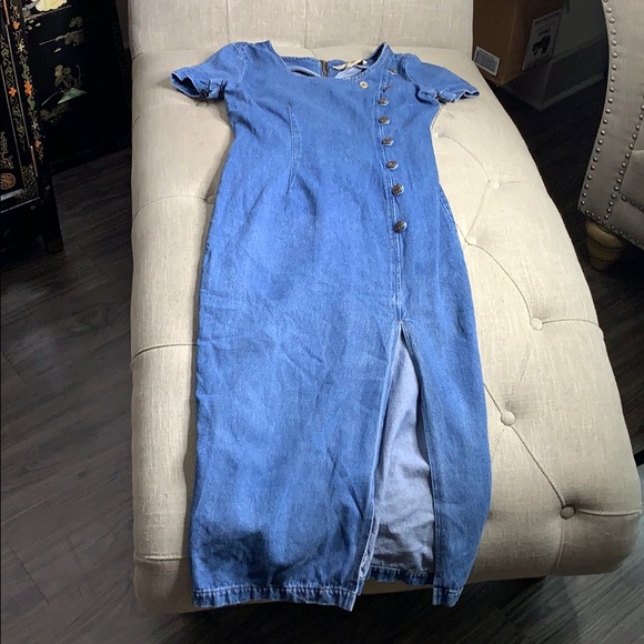 Vintage jeans dress - Picture 3 of 4